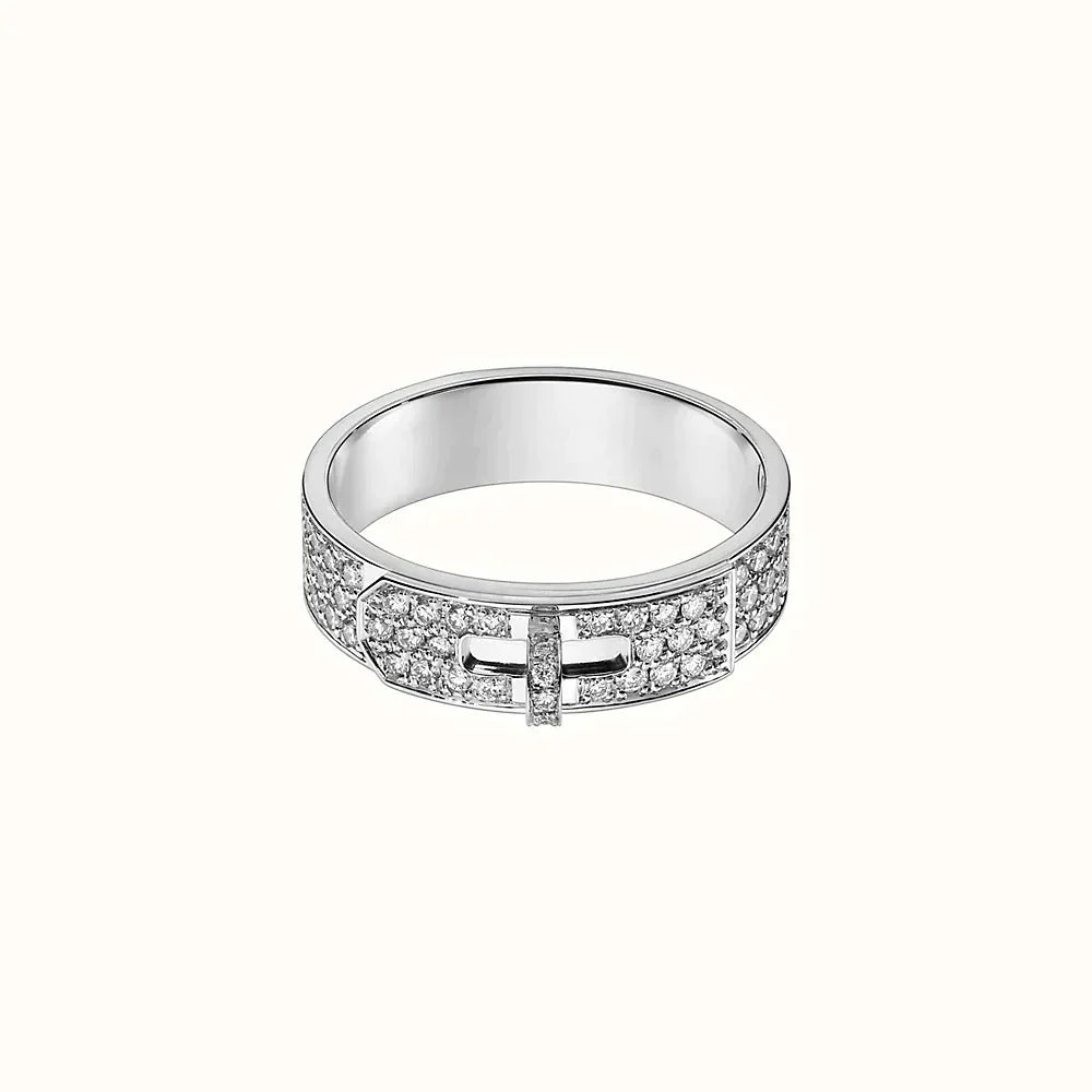 [Rose Jewelrys]KELLY SILVER DIAMOND RING