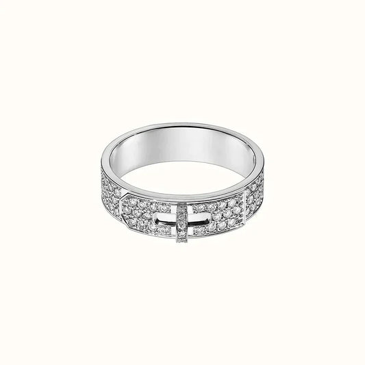 [Rose Jewelrys]KELLY SILVER DIAMOND RING