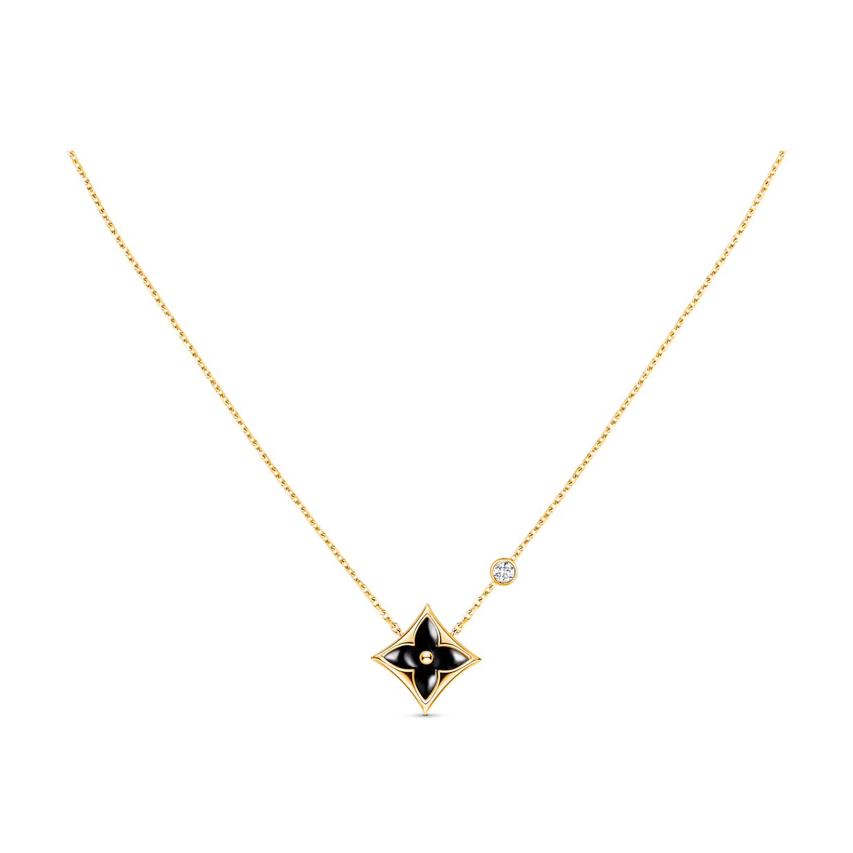 [Rose Jewelrys]STAR BLACK MOP NECKLACE