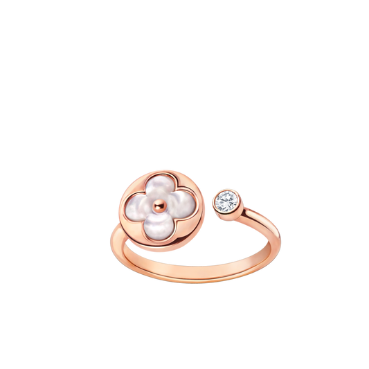 [Rose Jewelrys]SUN 1 DIAMOND PINK MOP RING