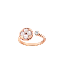 [🌹Rose💎]SUN 1 DIAMOND PINK MOP RING