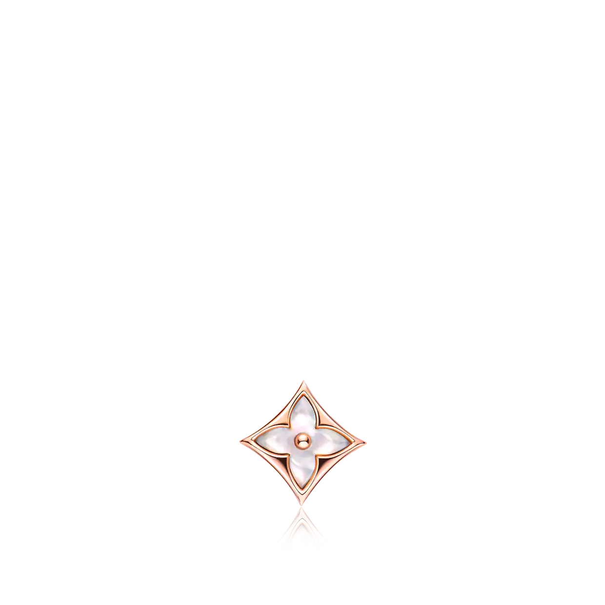 [Rose Jewelrys]STAR MOP PINK GOLD EARRINGS