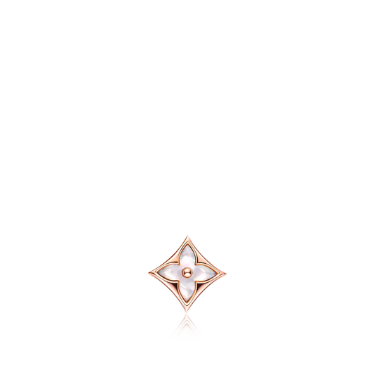 [Rose Jewelrys]STAR MOP PINK GOLD EARRINGS