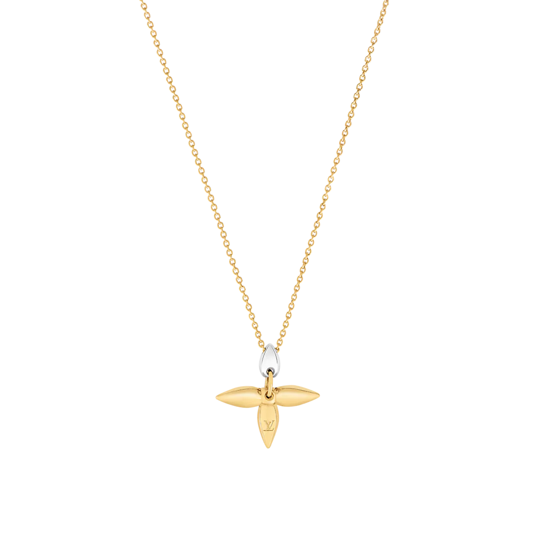 []LOUISETTE PEDANT GOLD NECKLACE