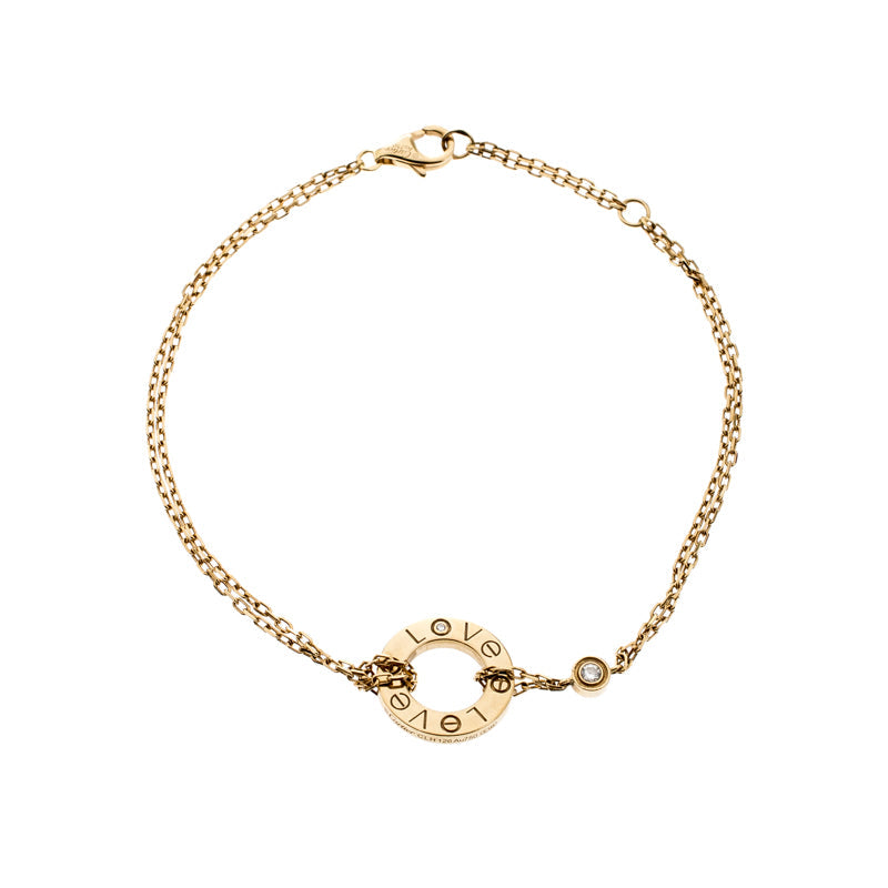 [Rose Jewelrys]LOVE BRACELET 2 DIAMOND