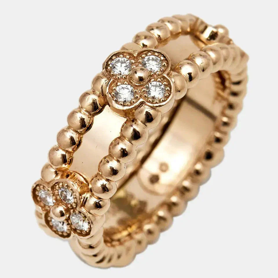 [🌹Rose💎]PERLEE DIAMOND RING