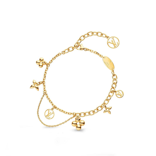 [Rose Jewelrys] BLOOMING PINK GOLD MOP BRACELET