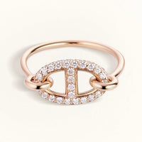 [🌹Rose💎]RONDE SMALL DIAMOND RING