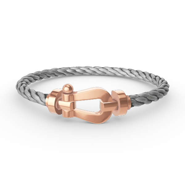 [Rose Jewelrys]FORCE LARGE HORSESHOE NO DIAMOND BRACELET ROSE GOLD