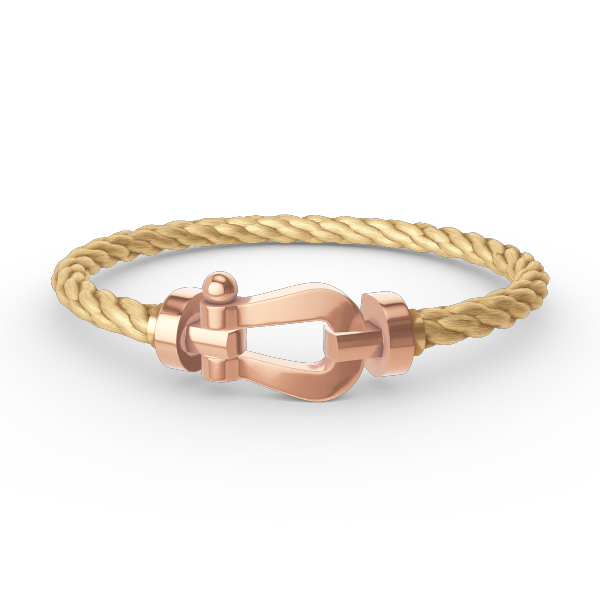 [Rose Jewelrys]FORCE LARGE HORSESHOE NO DIAMOND BRACELET ROSE GOLD