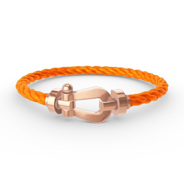 [Rose Jewelrys]FORCE LARGE HORSESHOE NO DIAMOND BRACELET ROSE GOLD