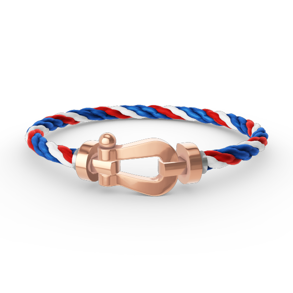[Rose Jewelrys]FORCE LARGE HORSESHOE NO DIAMOND BRACELET ROSE GOLD