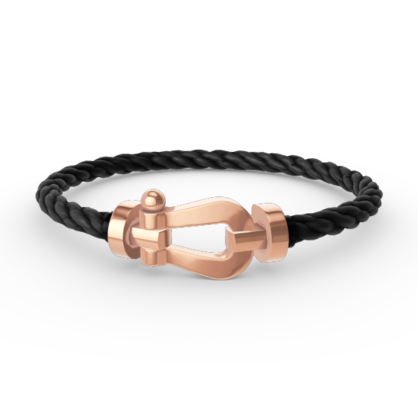 [Rose Jewelrys]FORCE LARGE HORSESHOE NO DIAMOND BRACELET ROSE GOLD