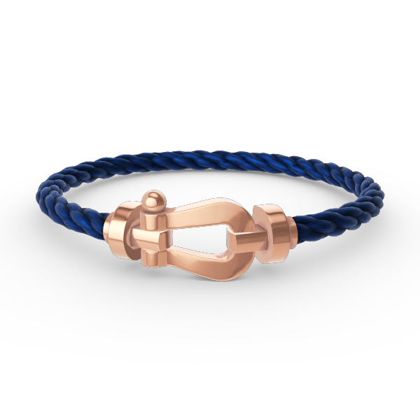 [Rose Jewelrys]FORCE LARGE HORSESHOE NO DIAMOND BRACELET ROSE GOLD