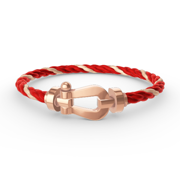 [Rose Jewelrys]FORCE LARGE HORSESHOE NO DIAMOND BRACELET ROSE GOLD