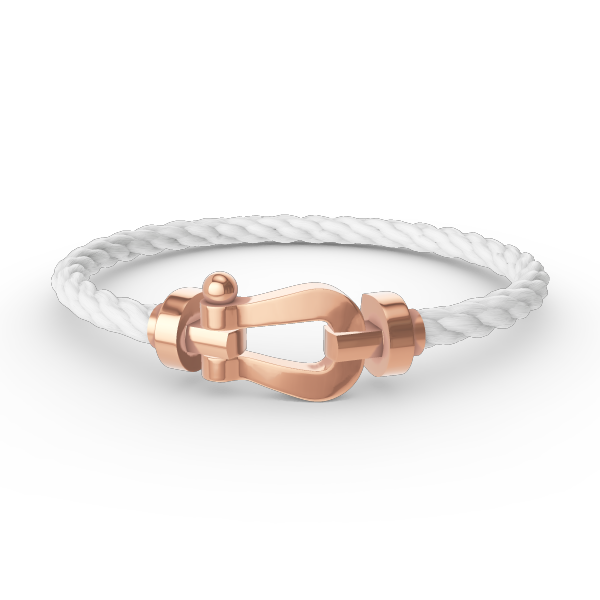 [Rose Jewelrys]FORCE LARGE HORSESHOE NO DIAMOND BRACELET ROSE GOLD