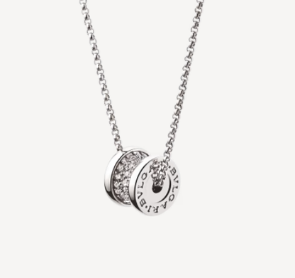 [Rose Jewelrys]ZERO 1 SILVER DIAMOND NECKLACE