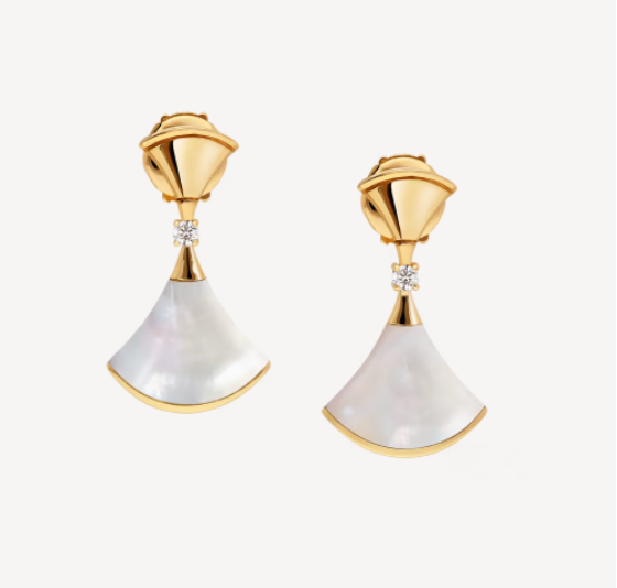 [Rose Jewelrys]DREAM MOP 1 DIAMOND EARRINGS