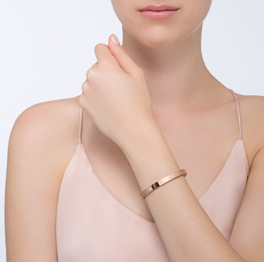 []LOVE BRACELET 6.1MM 4 DIAMONDS