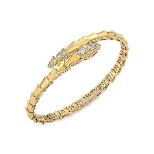 [Rose Jewelrys]SERPENTI BRACELET DIAMONDS  PINK GOLD
