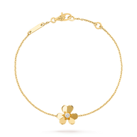 [🌹Rose💎]FRIVOLE GOLD FLOWER BRACELET