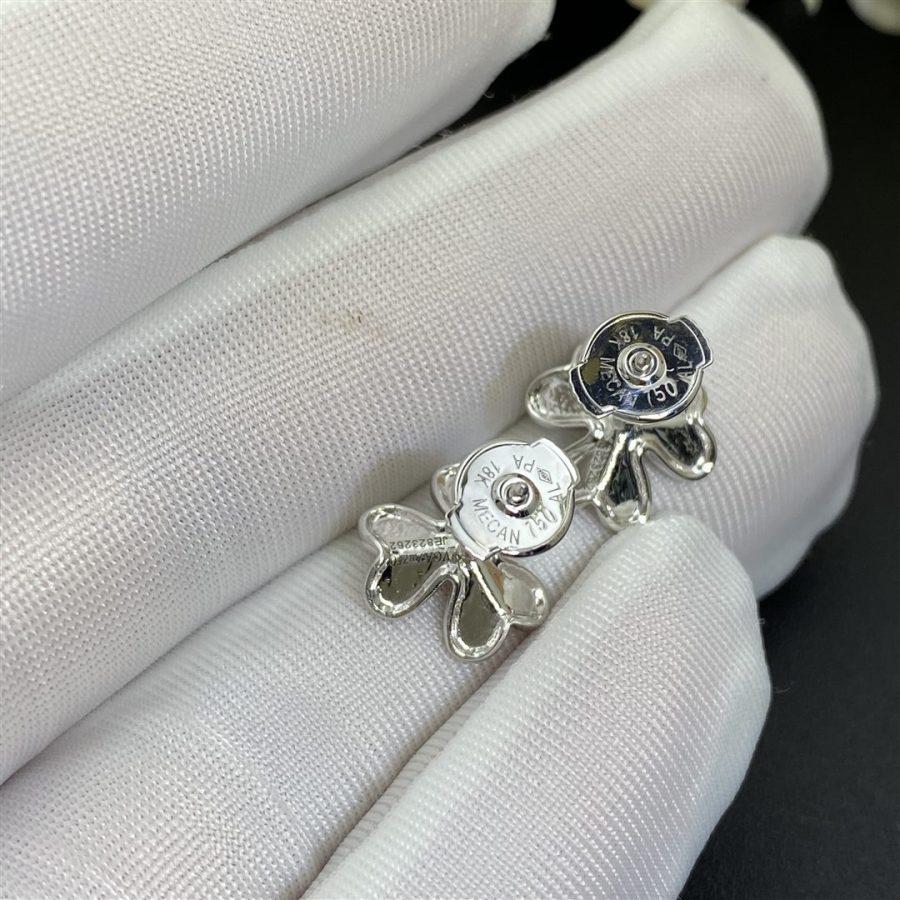 [Rose Jewelrys]FRIVOLE MINI SILVER FLOWER EARRINGS
