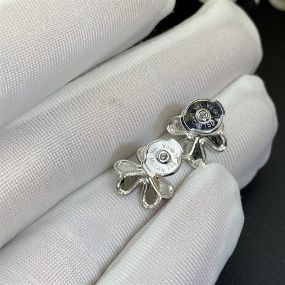 [Rose Jewelrys]FRIVOLE MINI SILVER FLOWER EARRINGS