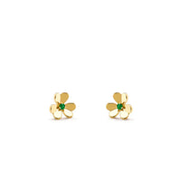 [🌹Rose💎]FRIVOLE  FLOWER MALACHITE EARRINGS