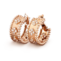 [🌹Rose💎]PERLEE DIAMOND EARRINGS