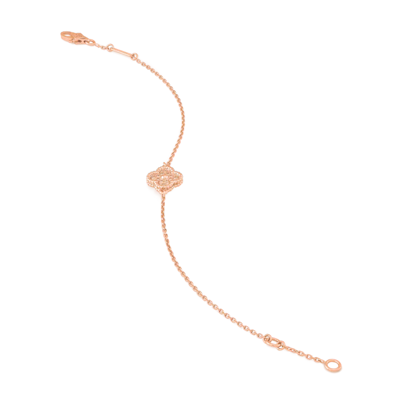 [Rose Jewelrys]CLOVER SINGLE FLOWER BRACELET