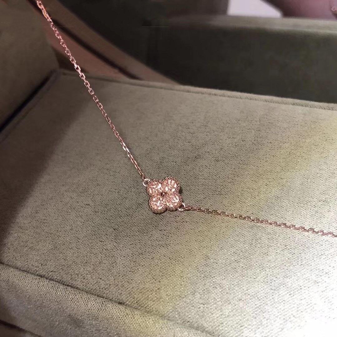 [Rose Jewelrys]CLOVER SINGLE FLOWER BRACELET