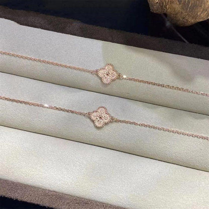 [Rose Jewelrys]CLOVER SINGLE FLOWER BRACELET