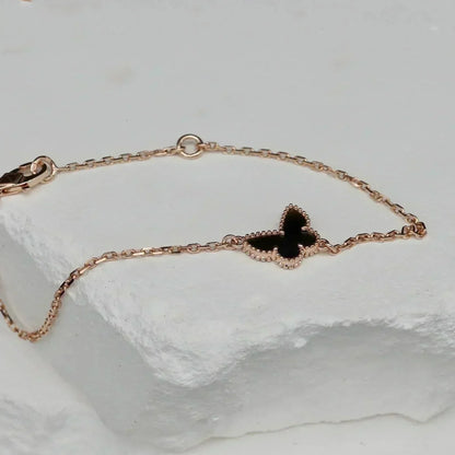 [Rose Jewelrys]BUTTERFLY ONYX  BUTTERFLY BRACELET
