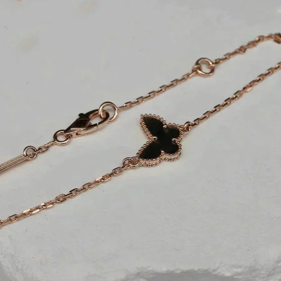 [Rose Jewelrys]BUTTERFLY ONYX  BUTTERFLY BRACELET