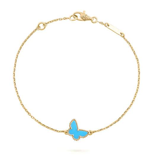 [Rose Jewelrys]BUTTERFLY TURQUOISE BUTTERFLY BRACELET