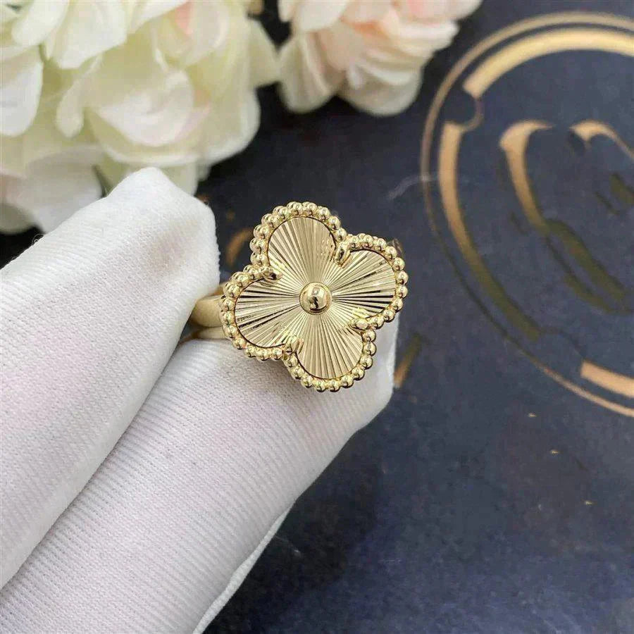 [Rose Jewelrys]CLOVER GOLD RING