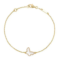 [🌹Rose💎]BUTTERFLY DARK MOP BUTTERFLY BRACELET