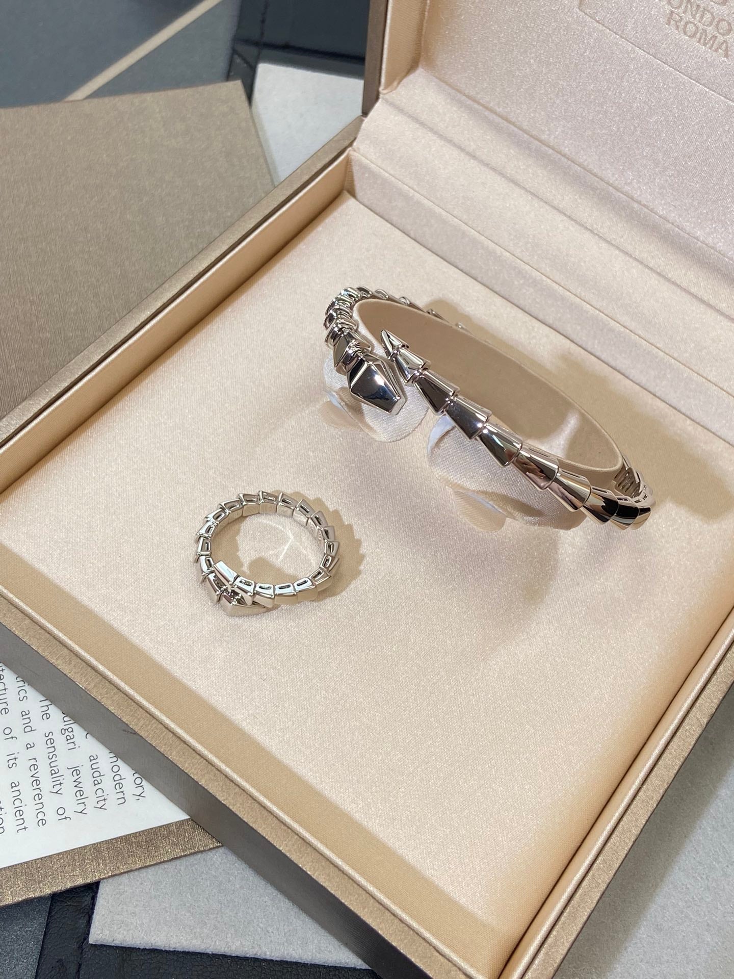 [Rose Jewelrys]SERPENTI VIPER SILVER BRACELET