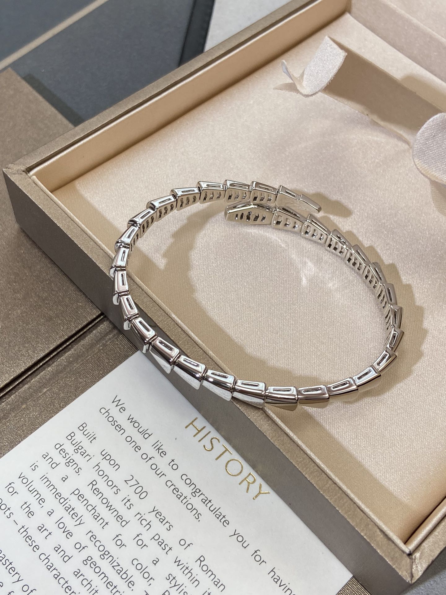 [Rose Jewelrys]SERPENTI VIPER SILVER BRACELET