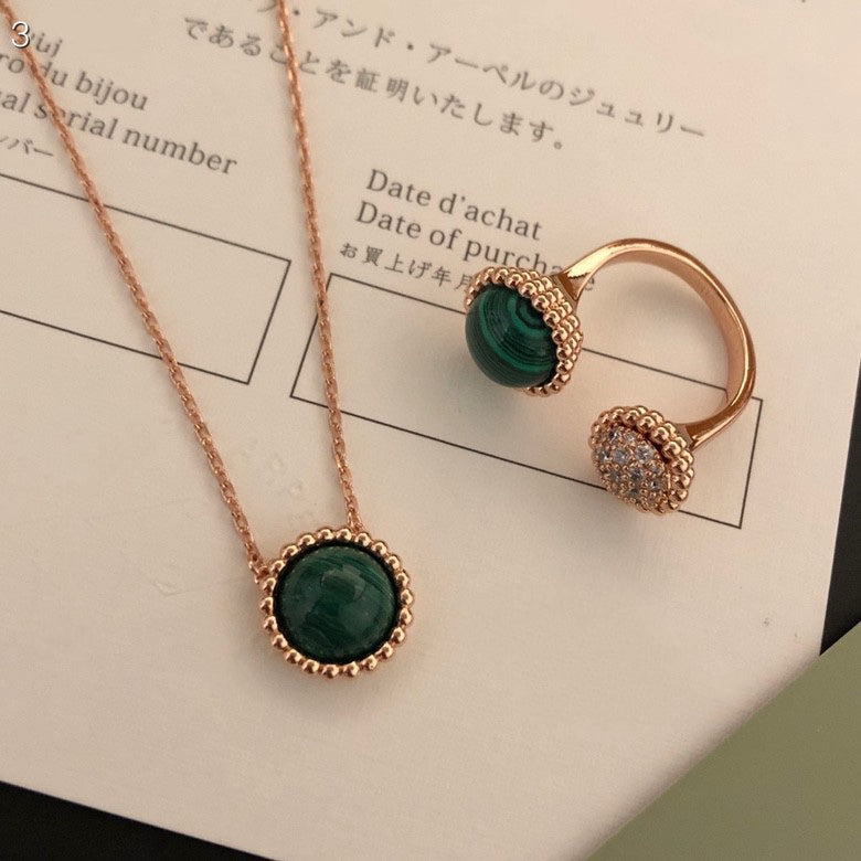 [Rose Jewelrys]PERLEE COULEURS DIAMOND ROSE GOLD BETWEEN THE FINGER RING