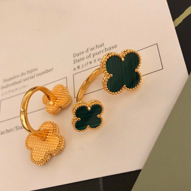 [Rose Jewelrys]CLOVER BETWEEN THE FINGER RING