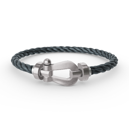 [Rose Jewelrys]FORCE LARGE HORSESHOE NO DIAMOND BRACELET SILVER