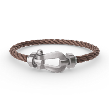 [Rose Jewelrys]FORCE LARGE HORSESHOE NO DIAMOND BRACELET SILVER
