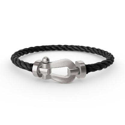 [Rose Jewelrys]FORCE LARGE HORSESHOE NO DIAMOND BRACELET SILVER