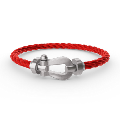 [Rose Jewelrys]FORCE LARGE HORSESHOE NO DIAMOND BRACELET SILVER