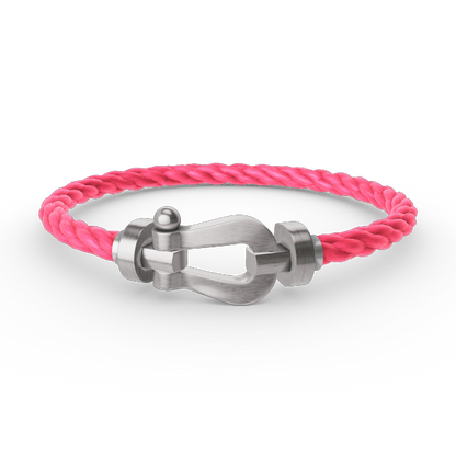 [Rose Jewelrys]FORCE LARGE HORSESHOE NO DIAMOND BRACELET SILVER