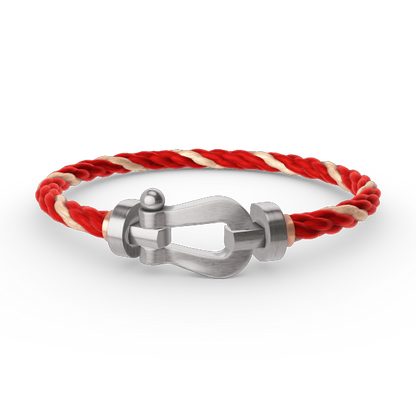 [Rose Jewelrys]FORCE LARGE HORSESHOE NO DIAMOND BRACELET SILVER