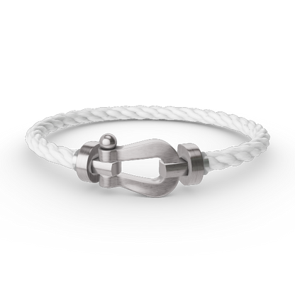 [Rose Jewelrys]FORCE LARGE HORSESHOE NO DIAMOND BRACELET SILVER