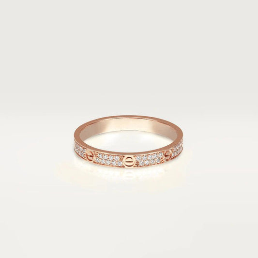 [Rose Jewelrys]LOVE RING 2.65MM DIAMOND