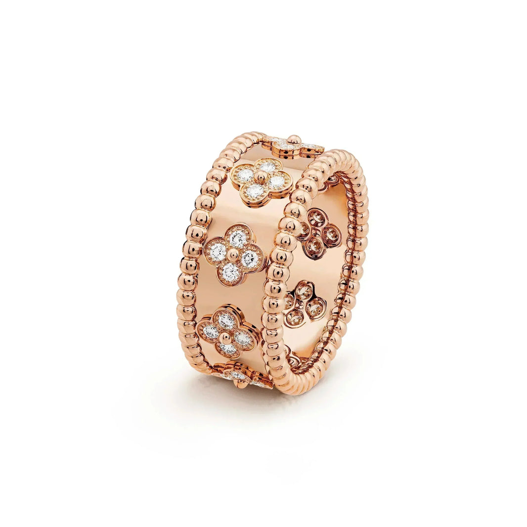 [🌹Rose💎]CLOVER KALEIDOSCOPE RING 10MM